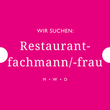 Restaurantfachmann/-frau
